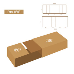 Box with flaps - FEFCO 201