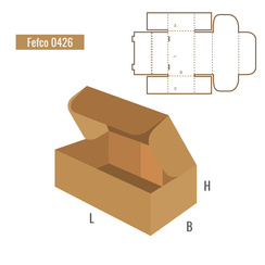 Folding box - FEFCO 426