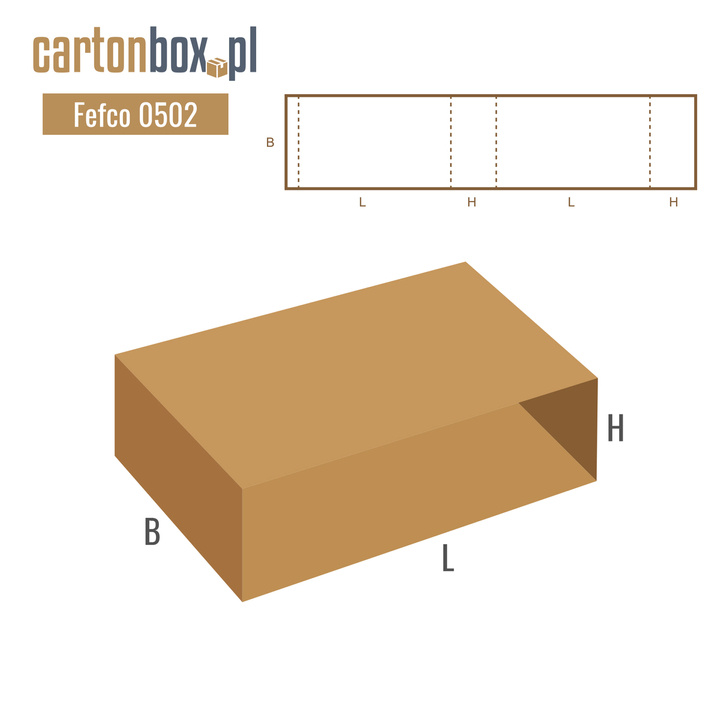 Box with flaps - FEFCO 201