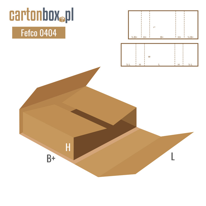 Box with flaps - FEFCO 201