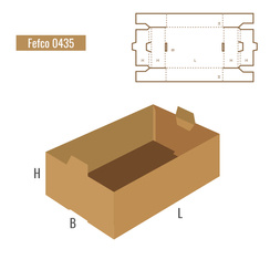 Karton mit Klappen - FEFCO 201