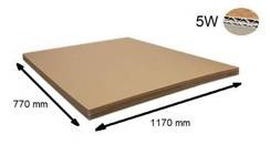 Przekładka tekturowa 5-warstwowa 1170x770mm