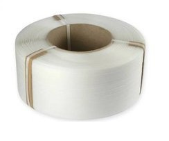 Taśma bandująca spinająca PP BIAŁA 16mm/0,6mm/1000m - 1 rolka