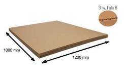 Przekładka tekturowa 3-warstwowa 1200x1000 mm