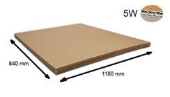 Przekładka tekturowa 5-warstwowa 1180x840 mm