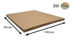 Przekładka tekturowa 3-warstwowa 1100x700mm