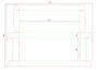 Pudełko fasonowe 813x303x75 - Fefco 427