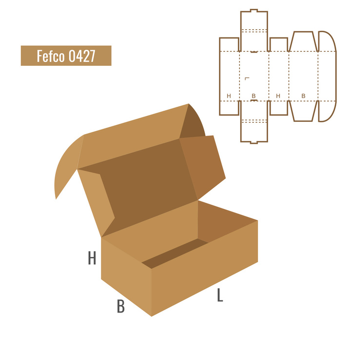 Faltschachteln - FEFCO 427 