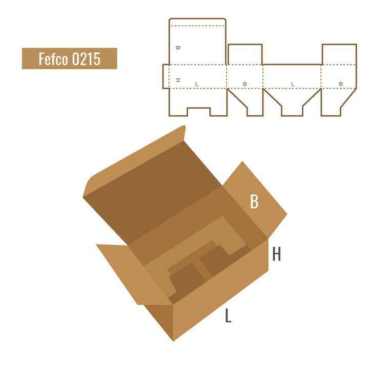 Faltschachteln - FEFCO 215 